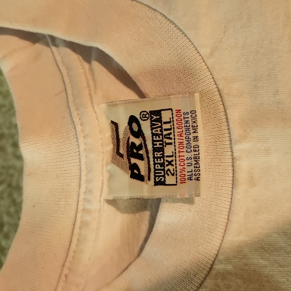 4 Pro5 2XLT White Tshirts